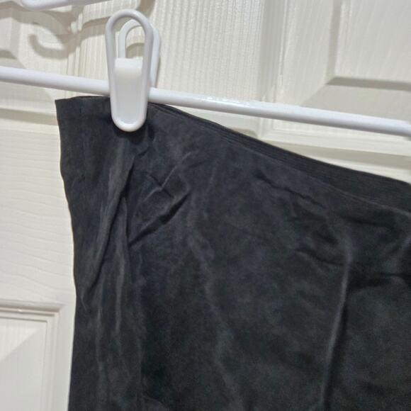 AG Cupro Strapless Midi Dress Black Size Small - Picture 11 of 12